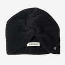 Turbante de tricot con nudo frontal