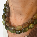 Collar acrílico doble