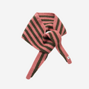 Bandana de tricot bicolor