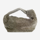 Bolso brillo asa nudo