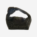 Bolso brillo asa nudo