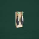 Pendiente cuerno de búfalo