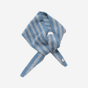 Bandana de tricot bicolor