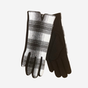 Guantes tela cuadros