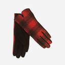 Guantes tela cuadros