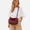 Bolso cuero vegano hombro y mano - IMZ