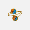 Pulsera doble abalorios