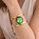 Pulsera cristal redondo