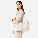 Bolso de hombro de piel minimalista - Purahechura