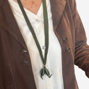 Collar seda cerámica