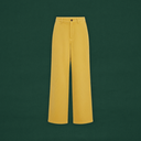 Pantalón pana amarillo