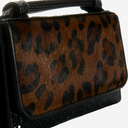 Bolso mini print de piel