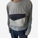 Camiseta rectángulo triple