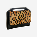 Bolso mini print de piel