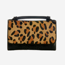 Bolso mini print de piel