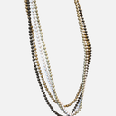 Collar largo bolitas