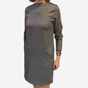 Vestido corto espiga