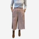 Pantalón rosa cuadros