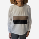 Camiseta rectángulo negro