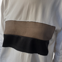 Camiseta rectángulo negro