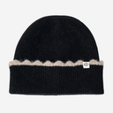 Gorro de tricot con detalle en contraste