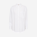 Camisa blanca con bolsillo delantero