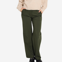 Pantalón recto verde