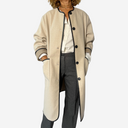 Abrigo crudo oversized