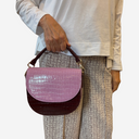 Bolso ecopiel bicolor