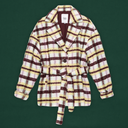 Chaquetón con cinturón