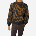 Jersey jacquard de punto suave