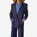Pantalón traje piqué