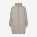 Acolchado dibujo beige