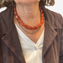 Collar acrílico cadena