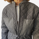 Chaquetón guateado cordón