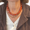 Collar acrílico cadena