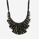 Collar maxi gris