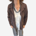 Collar acrílico doble