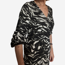 Vestido midi estampado