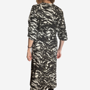 Vestido midi estampado