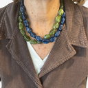 Collar acrílico doble