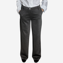 Pantalón recto brillo