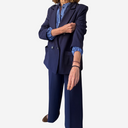 Pantalón traje piqué