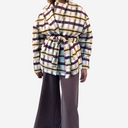 Chaquetón con cinturón