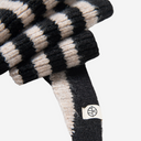 Bandana de tricot bicolor