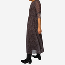 Vestido midi estampado