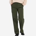 Pantalón recto verde