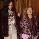 Abrigo piel sintética