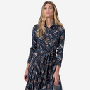 Vestido camisero con cinturón