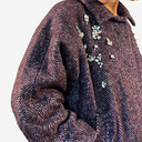 Chaquetón con pedrería